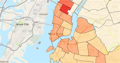 dangerous areas in new york city.